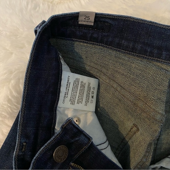 Citizens of Humanity Rocket Crop High Rise Skinny Jeans Size 25 - Picture 4 of 11